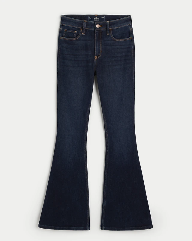 High-Rise Flare Jeans