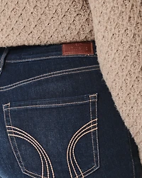 Curvy High-Rise Dark Wash Super Skinny Jeans