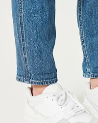 Ultra High-Rise Dark Wash Mom Jeans