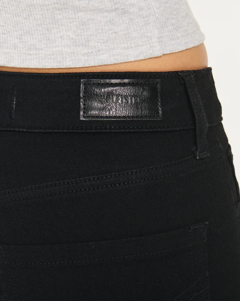 Curvy High-Rise Black Super Skinny Jeans