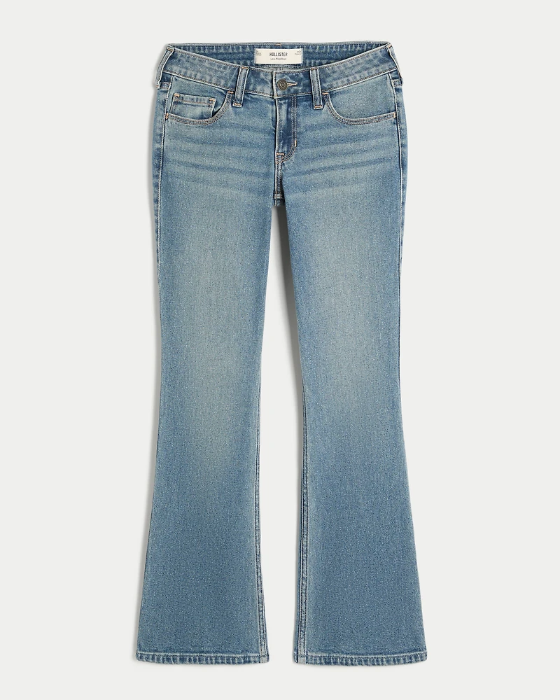 Low-Rise Medium Wash Boot Jeans