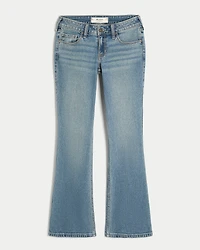 Low-Rise Medium Wash Boot Jeans