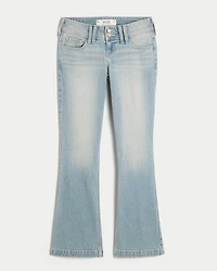 Ultra Low-Rise Studded Bootcut Jeans