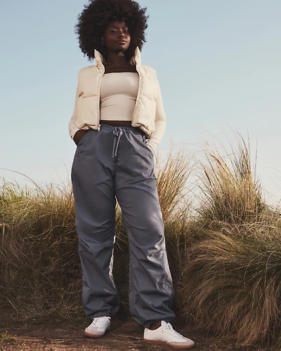 Adjustable Rise Parachute Pants
