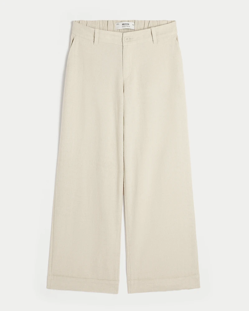 Hollister Livvy Low-Rise Wide-Leg Pants