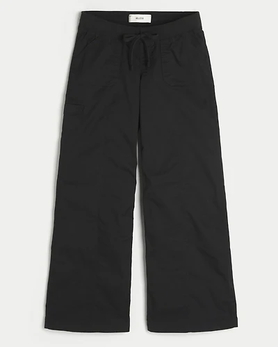 Hollister Remi Ultra Low-Rise Wide-Leg Pull-On Pants
