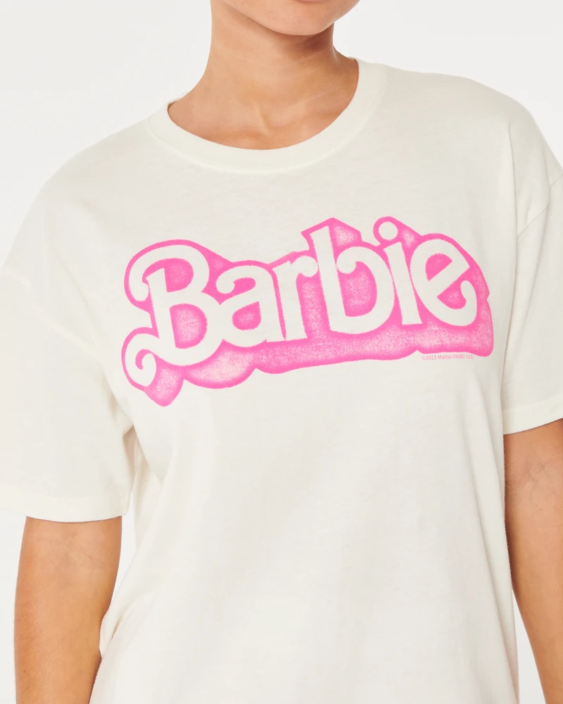 Oversized Barbie Graphic Tee