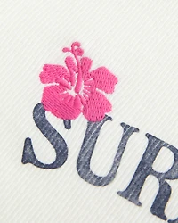 Ribbed Surf Club Graphic Baby Tee
