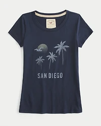 San Diego Logo Graphic Baby Tee