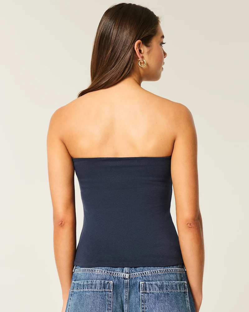 Taylor Shine Graphic Tube Top