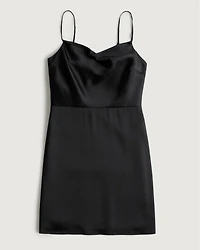 Satin Mini Dress