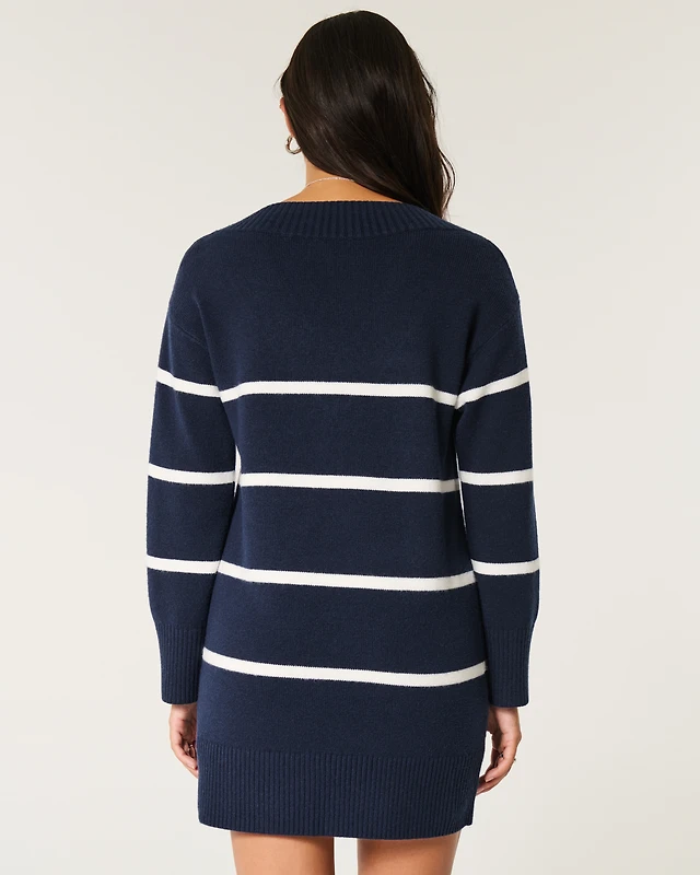 Hollister On/Off the shoulder Jersey Sweater Dress | Connecticut Post Mall Hollister On/Off the shoulder Jersey Sweater Dress | Connecticut Post Mall