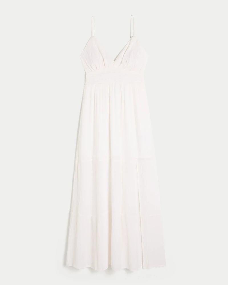 Embroidered Maxi Dress