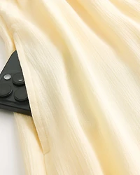 Lace Inset Maxi Dress