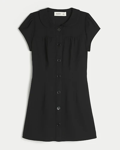 Short-Sleeve Shirt Dress