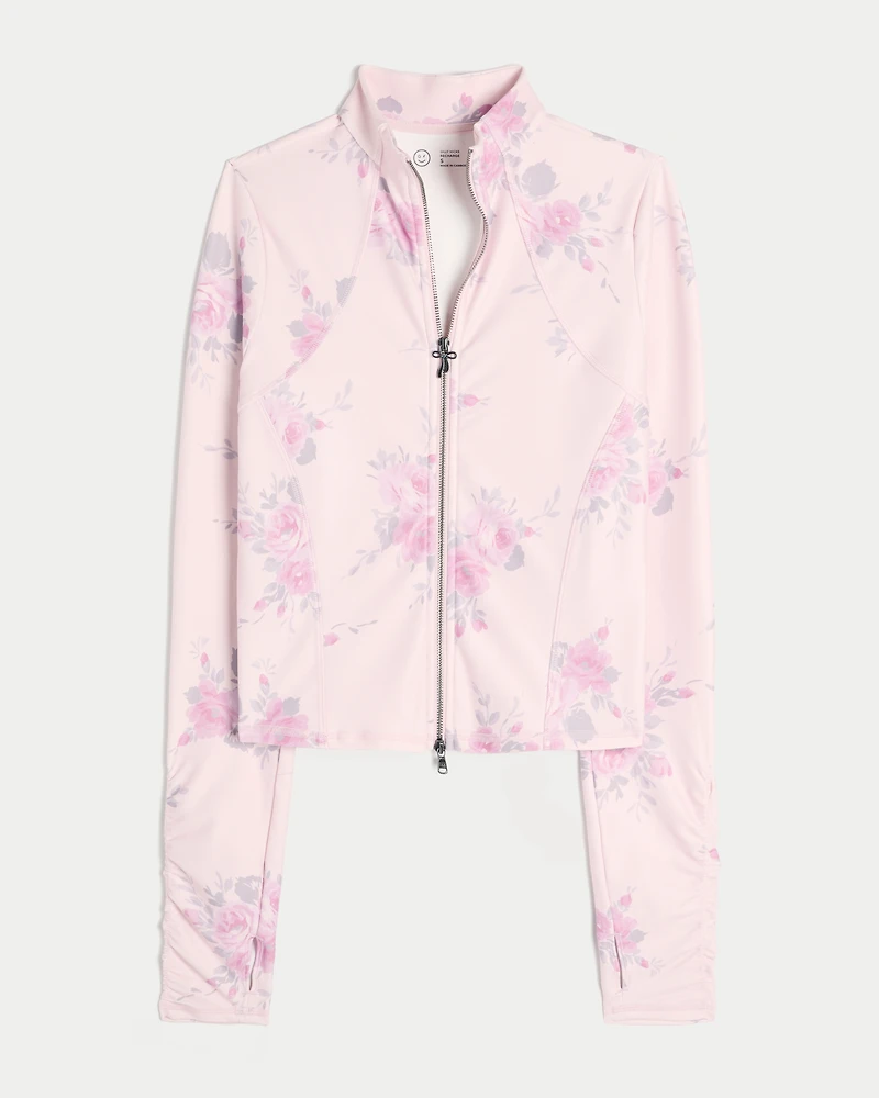Gilly Hicks Active Recharge Zip-Up Jacket