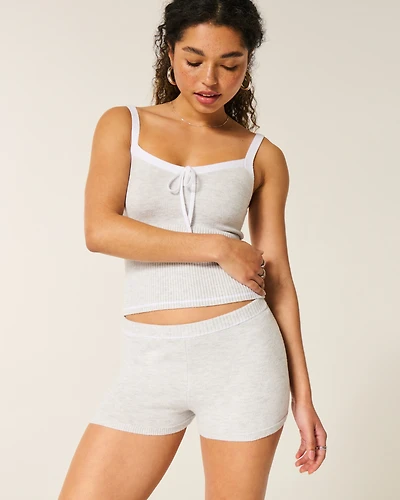 Gilly Hicks Cozy Sweater-Knit Shorts