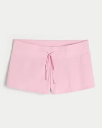 Gilly Hicks Cozy Waffle Mini Shorts