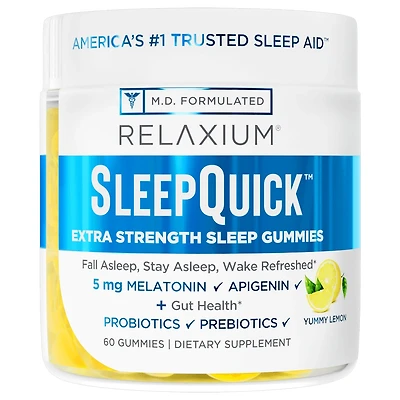 Relaxium SleepQuick Gummies 60Ct