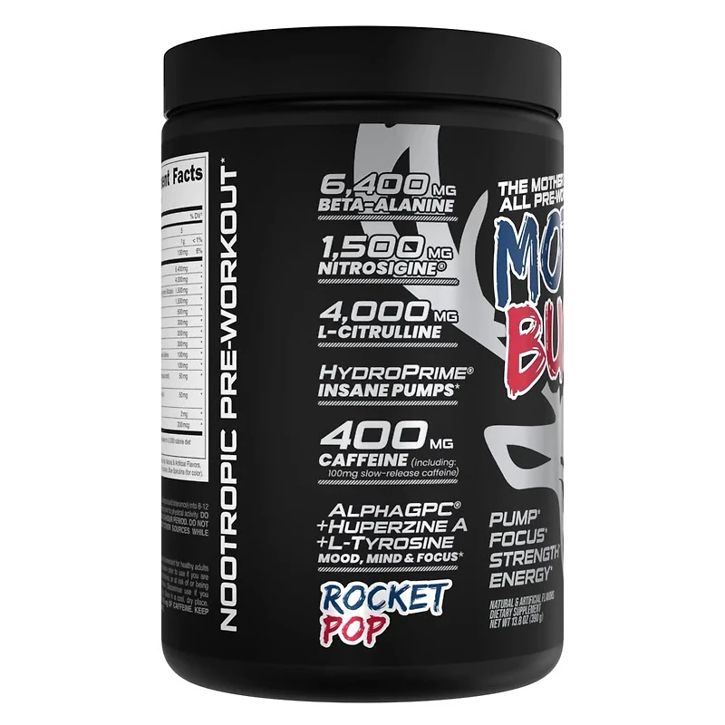Bucked Up Mother Bucker Pre-Workout Rocket Pop