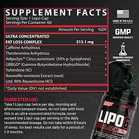 Nutrex LIPO 6 Black Ultra Concentrate 60caps