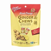 Prince of Peace Ginger Chews, Blood Orange, 4oz