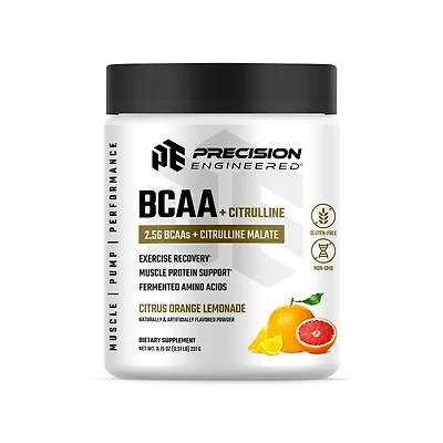 BCAA + Citrulline - Citrus Orange Lemonade (30 Servings)