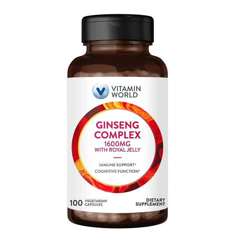 Ginseng Complex 1600mg w/ Royal Jelly