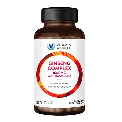 Ginseng Complex 1600mg w/ Royal Jelly