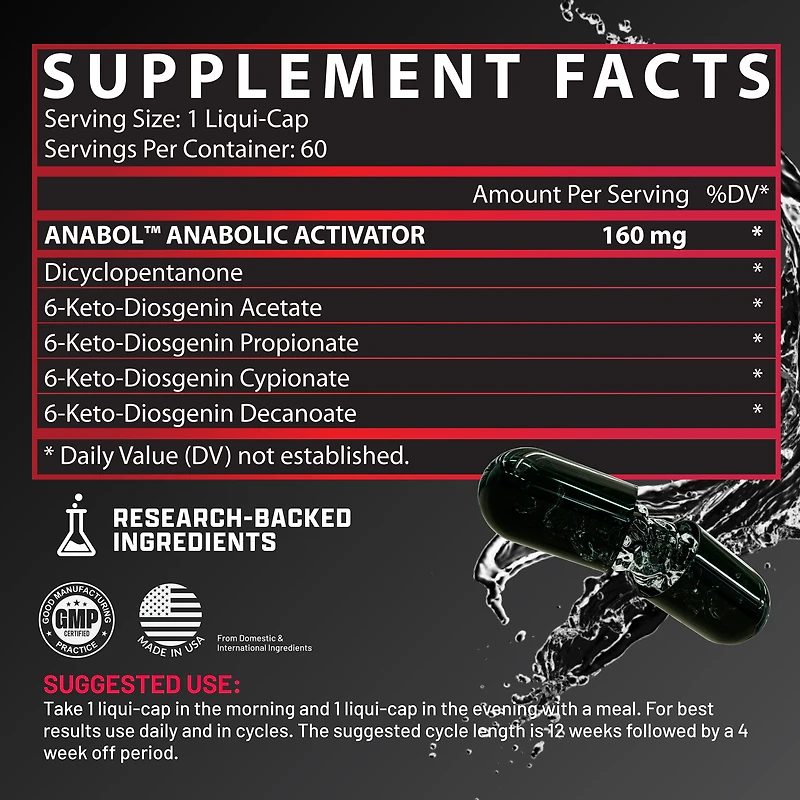 Nutrex Anabol Hardcore 60caps