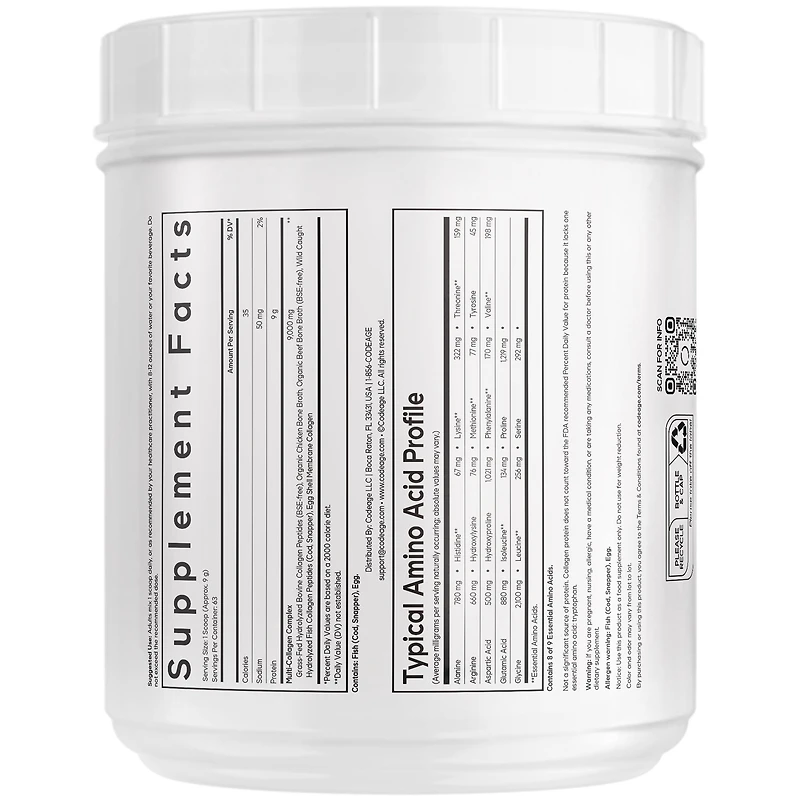 Multi Collagen Peptides Powder