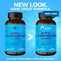 Acetyl L-Carnitine 1000 mg.