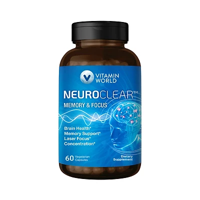 NeuroClear™ Memory & Focus 60cap