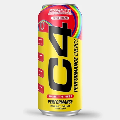 C4 Energy Carbonated Cosmic Rainbow 16oz