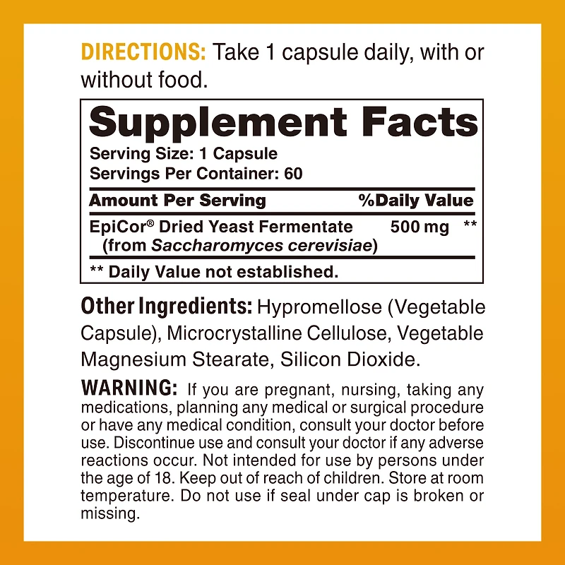 Immune Boost with EpiCor 500mg