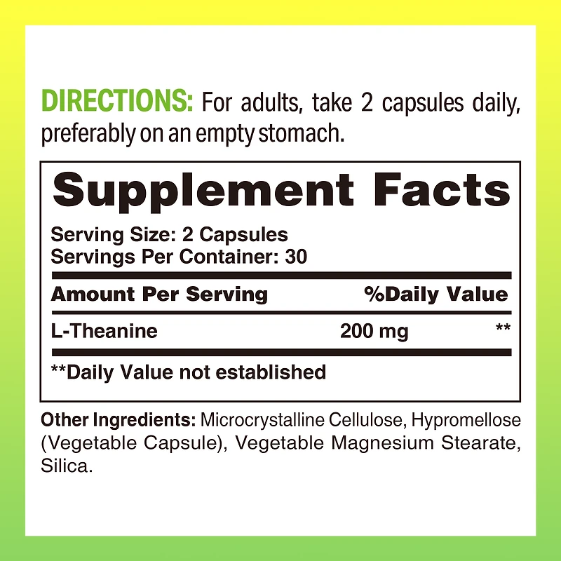 L-Theanine 200MG