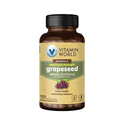 Maximum Strength Grapeseed Extract Capsules