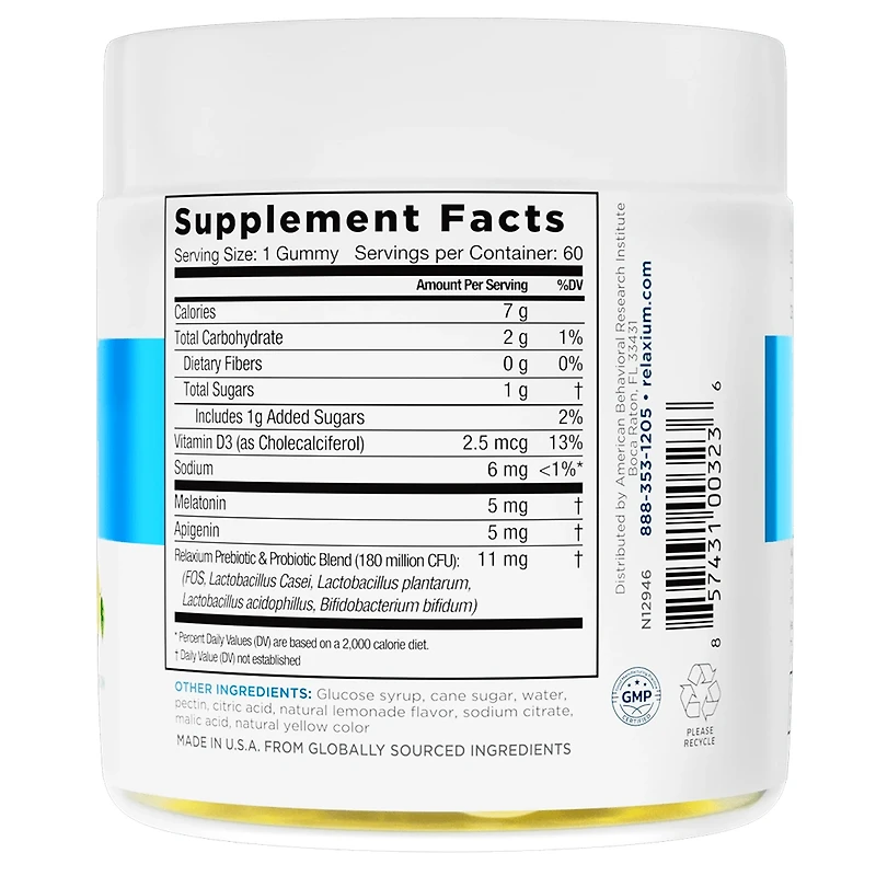 Relaxium SleepQuick Gummies 60Ct