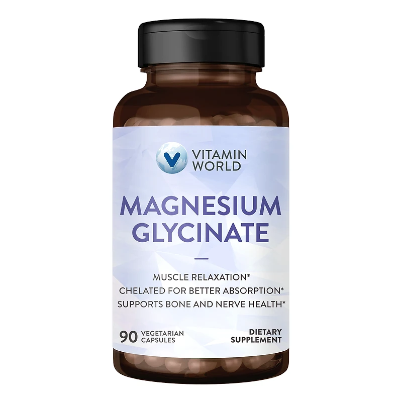 Magnesium Glycinate Veggie Caps 420mg 90ct
