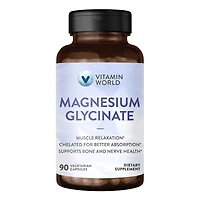 Magnesium Glycinate Veggie Caps 420mg 90ct