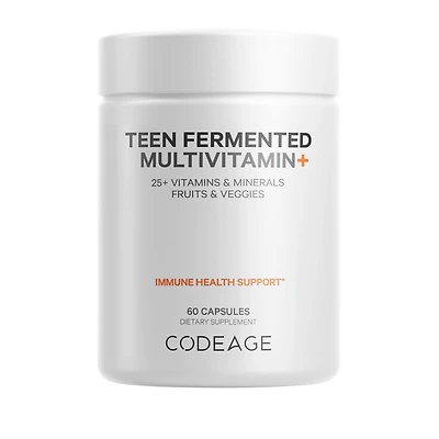 Codeage Teen’s Fermented Multivitamin, 60 Caps
