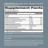 Hydrolyzed Marine Collagen Peptides with Hyaluronic Acid 120ct