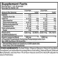 Codeage Liposomal Vitamin B12 Methylcobalamin Liquid 2oz