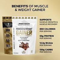 Muscle & Weight Gainer - Rich Chocolate (7 Servings)