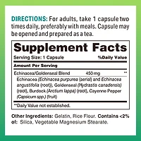 Echinacea & Goldenseal Complex 100 Rapid Release Capsules