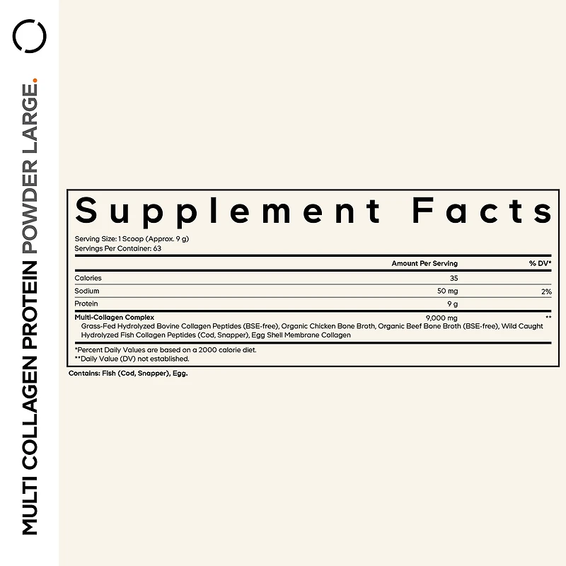 Multi Collagen Peptides Powder