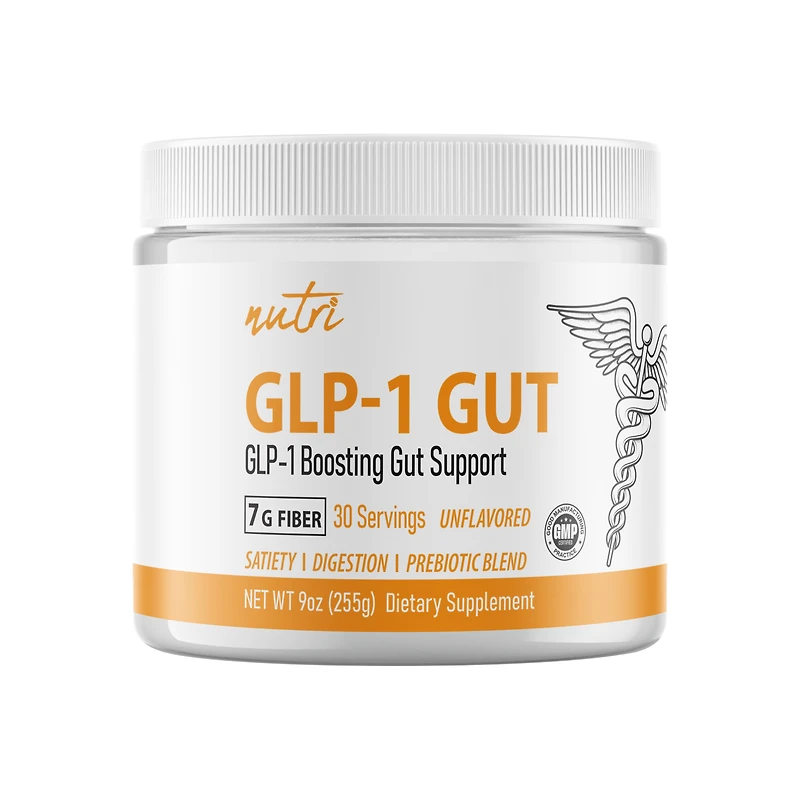 GLP-1 Gut Support Fiber Boost Unflavored Tub