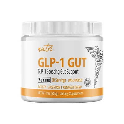 GLP-1 Gut Support Fiber Boost Unflavored Tub
