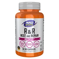 R&R Rest and Repair, Recovery*, Promotes Restful Sleep*, Preserves Lean Mass, Reduces Post-Workout Soreness*, Vegan, NGMO, 90 Veg Capsules
