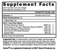 GLP-1 Gut Support Fiber Boost Unflavored Tub